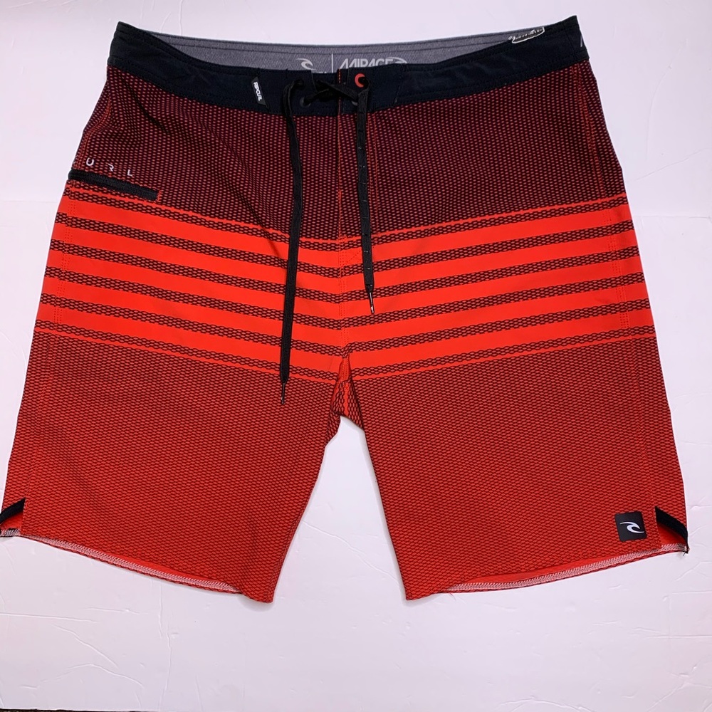 🛑SOLD🛑Rip Curl Mirage Boardshorts Surf Shorts 36 Hybrid Stretch Beach Surfing